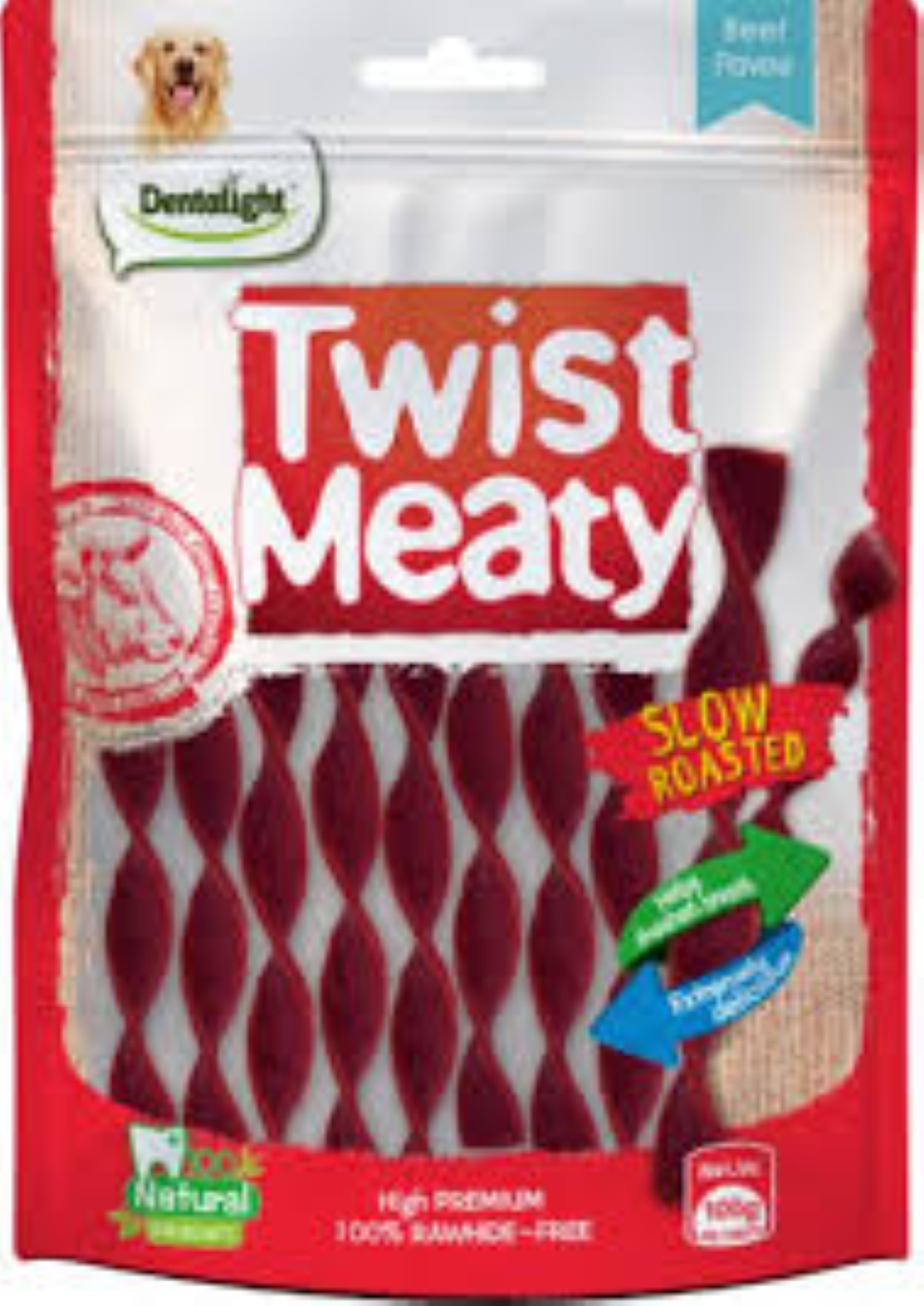 5" TWIST MEATY BEEF FLAVOUR 100GR